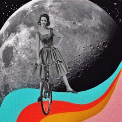 Bike ride to the Moon 1
