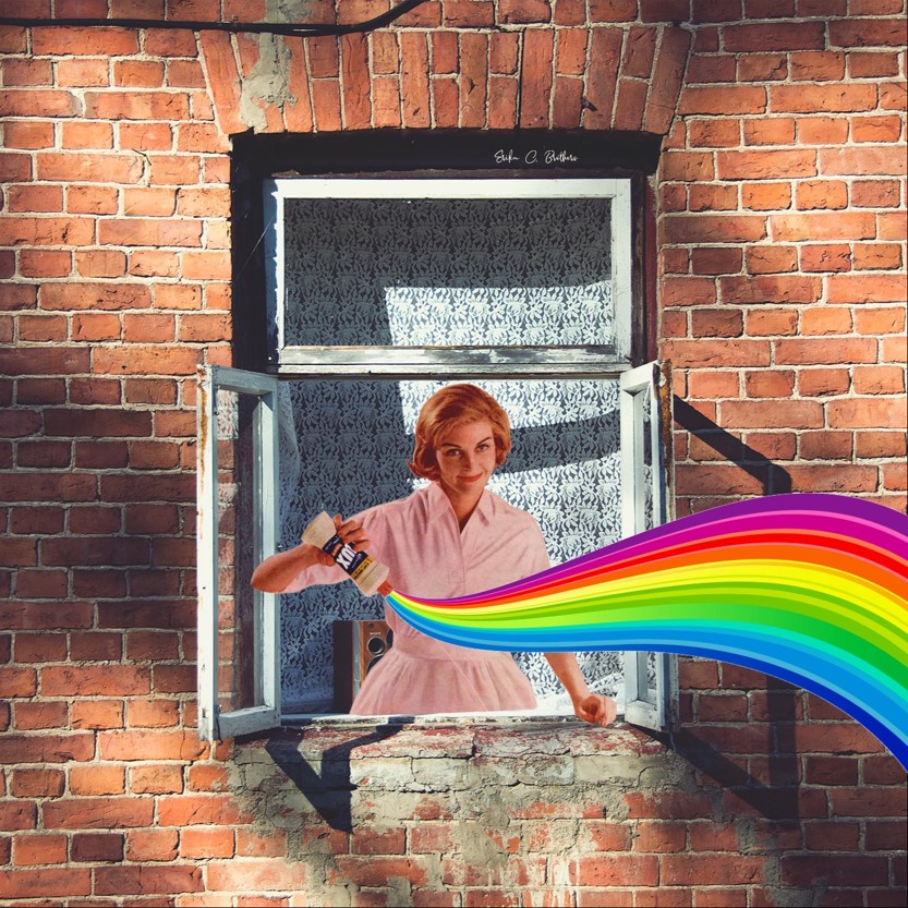 Color wash Rainbow 1