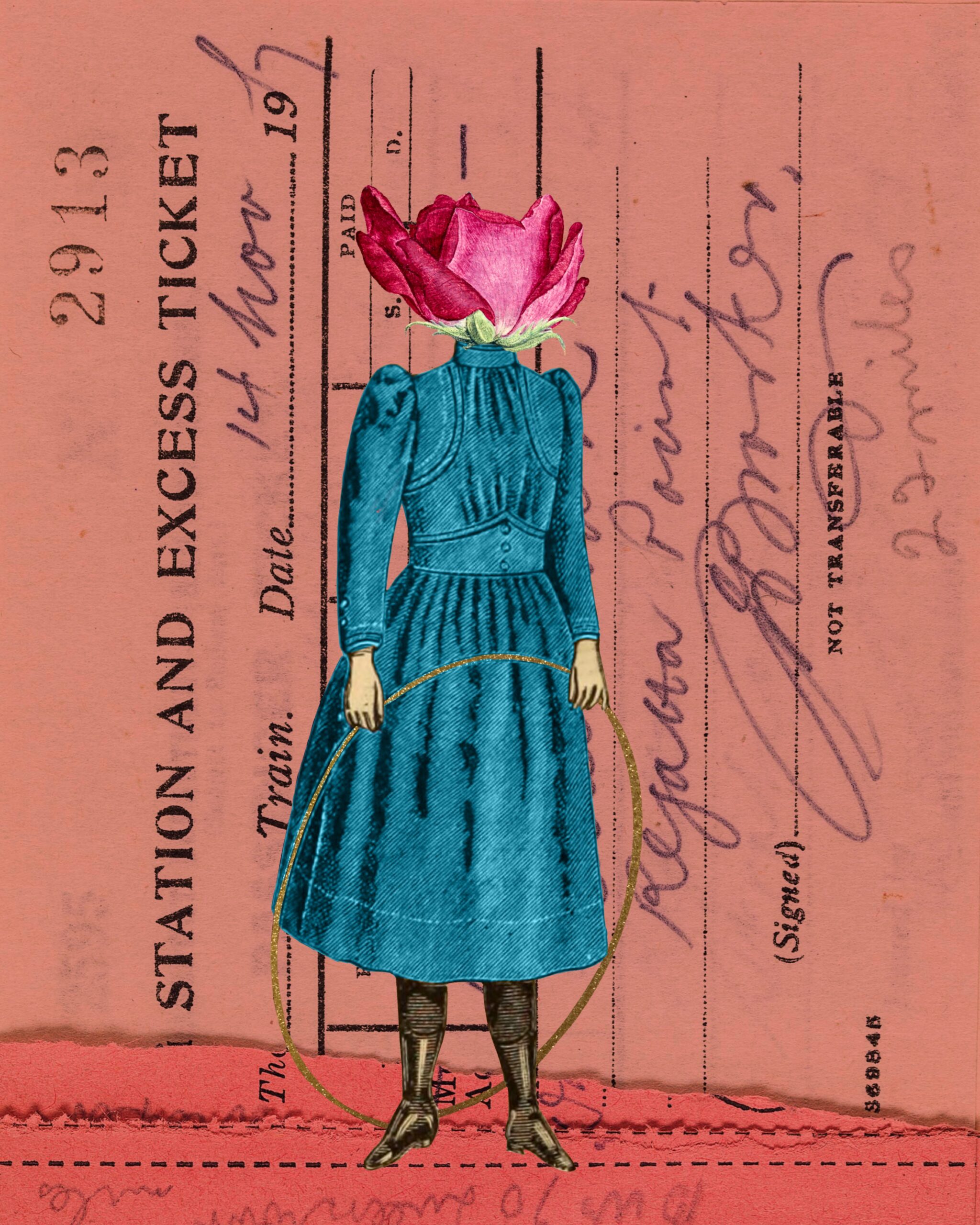 Sisters - Post Cards Collection Rose 1