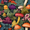 Mushrooms Botanical Garden - Wallpaper 2