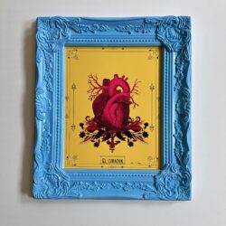 El corazón -Art with Frame 1