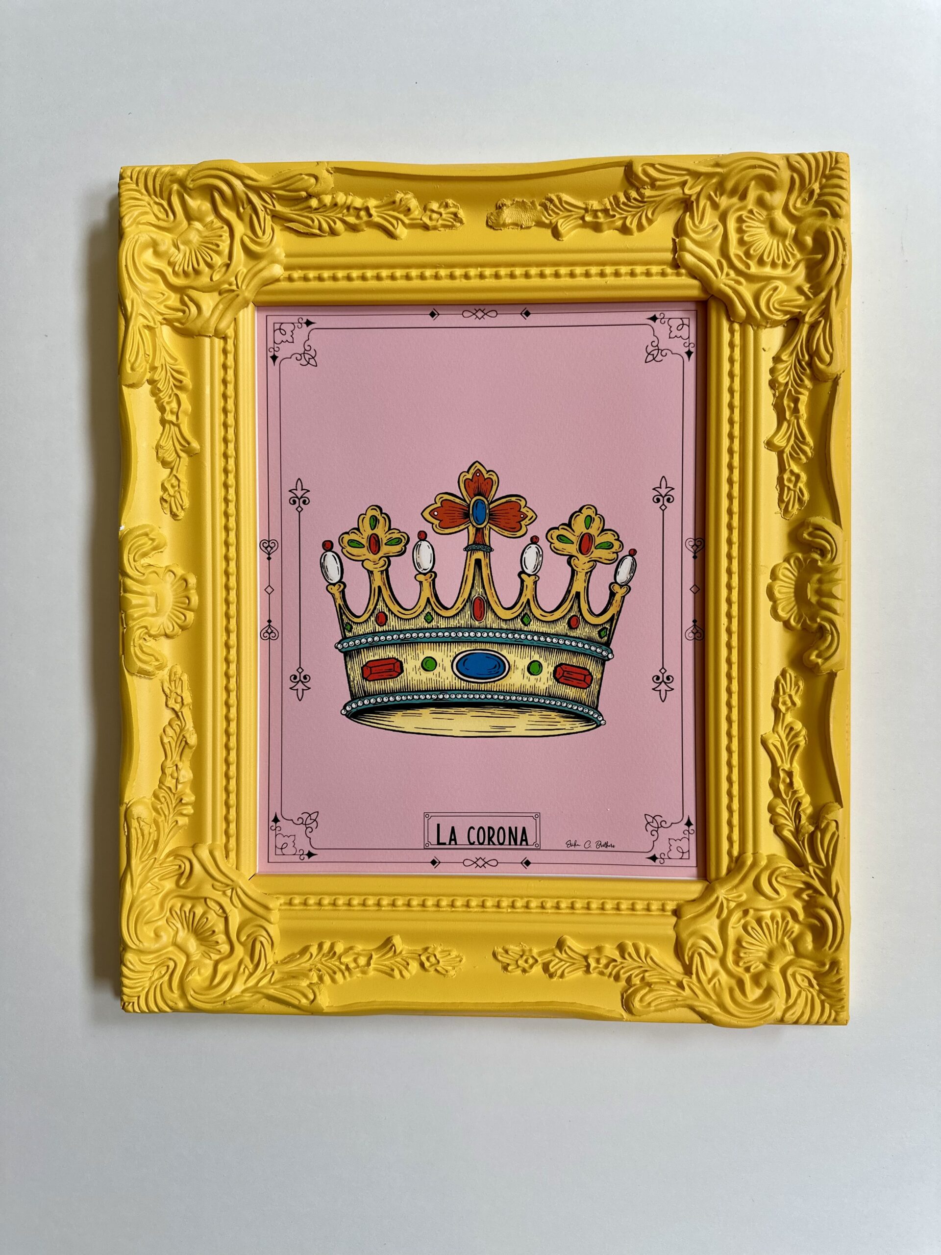La corona -Art with Frame 1