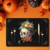 The skull - 25 Paper placemats 1