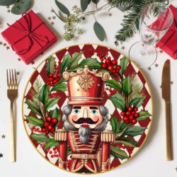 Nutckacker fondo rombos 1