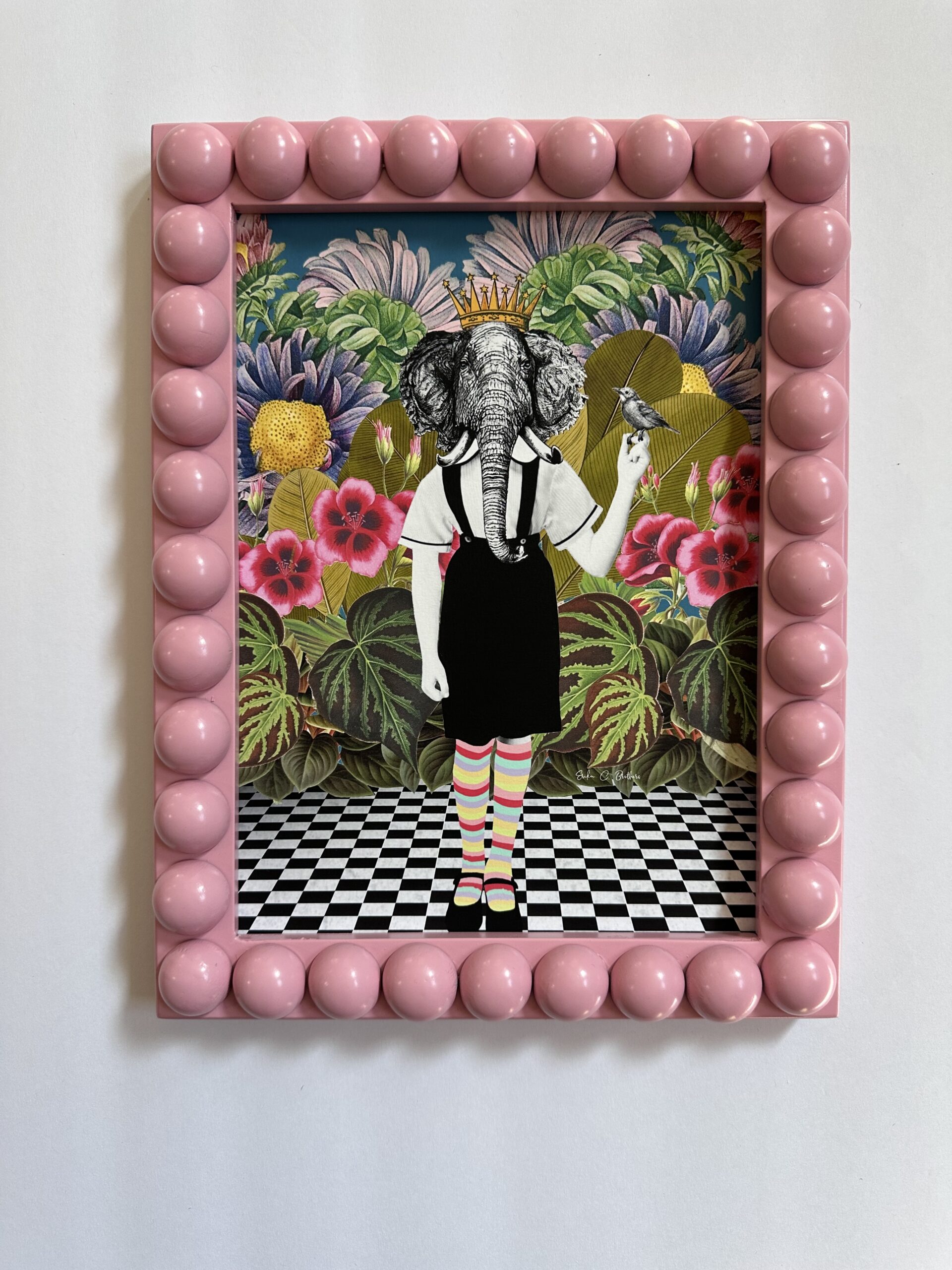 Jungle Passes, Wooden Bobbin Frame 1