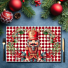 Nutcracker Red double-sided print - 25 Paper placemats 1
