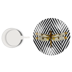 Migration Teacups& Saucers collection Libelula 1