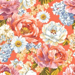 Peonies in Bloom, wallpaper 1