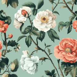 Roses in Bloom, wallpaper 1