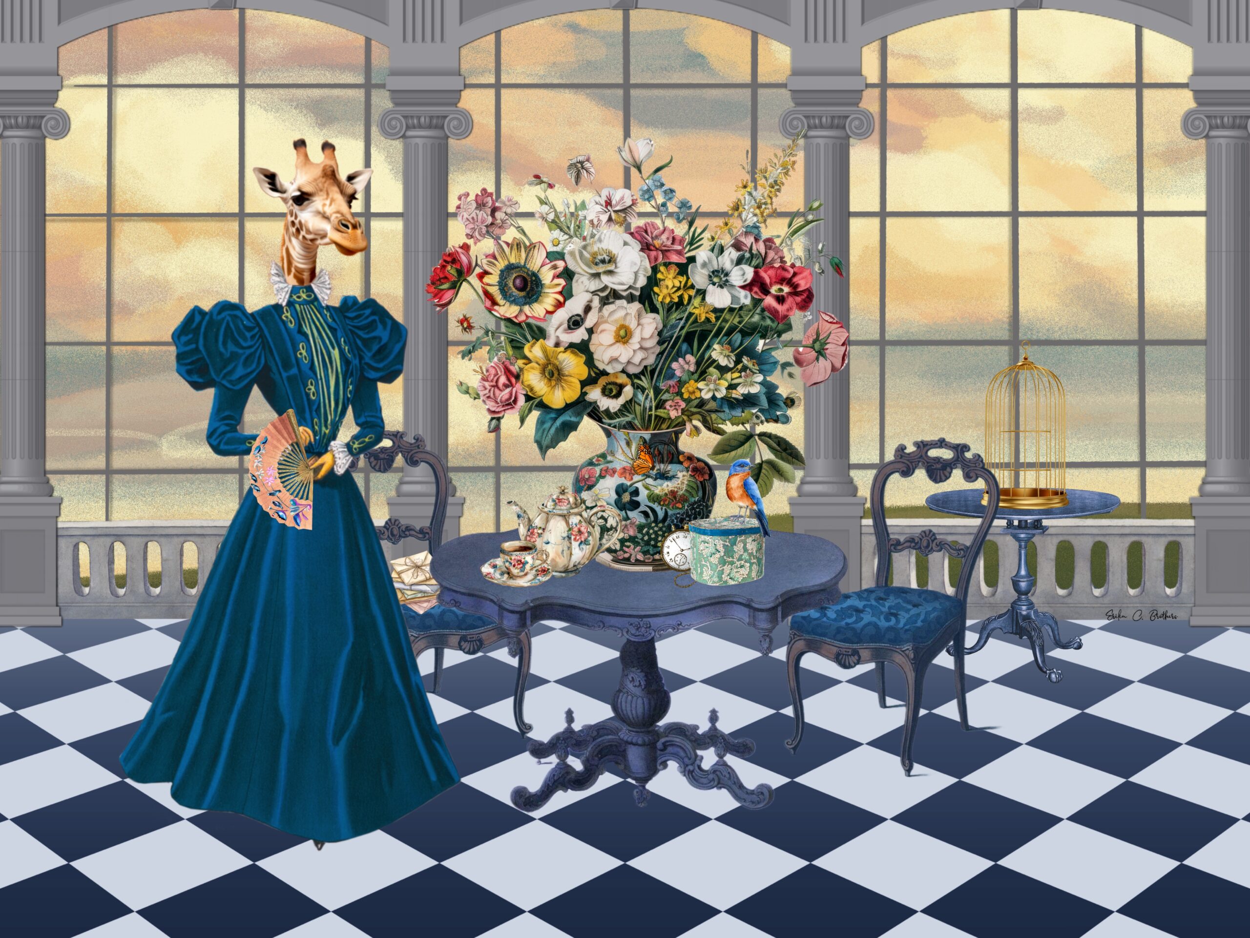 The Duchese and her afternoon tea 1